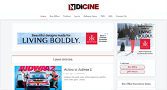 Desktop Screenshot of indicine.com